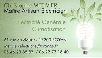 Electricien à Royan